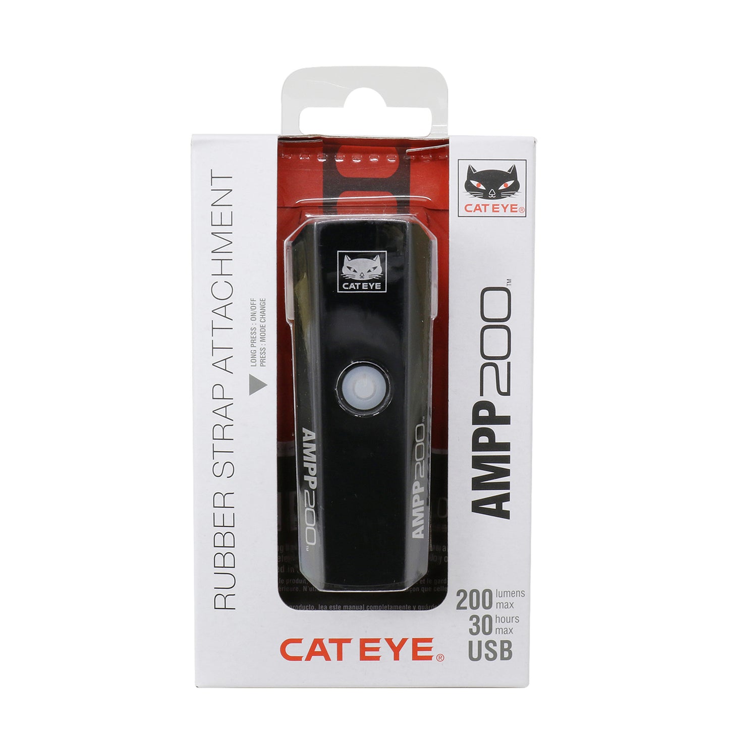 CATEYE AMPP 200 FRONT BIKE LIGHT