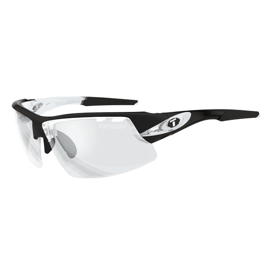 Tifosi Crit Crystal Black Fototec Light night lens sunglasses Crystal black