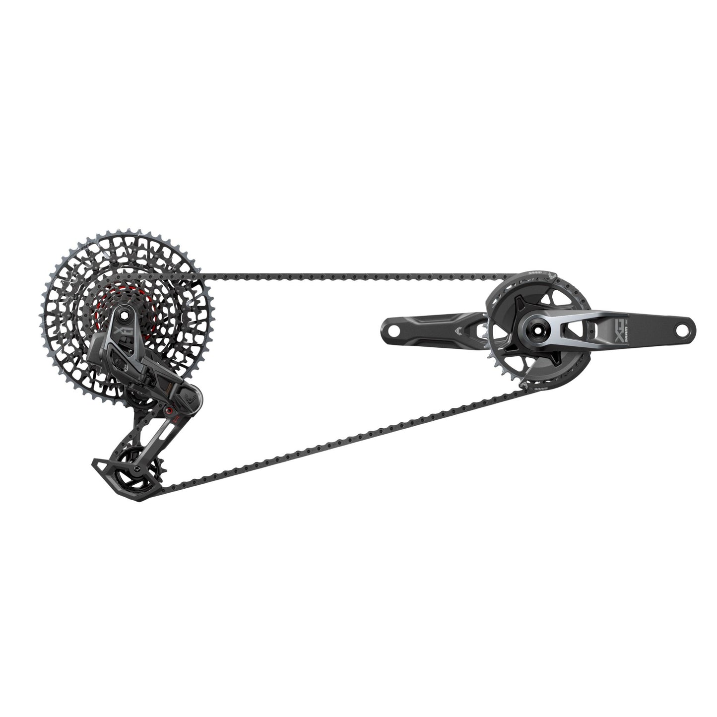 SRAM XO T-Type Eagle transmission AXS groupset