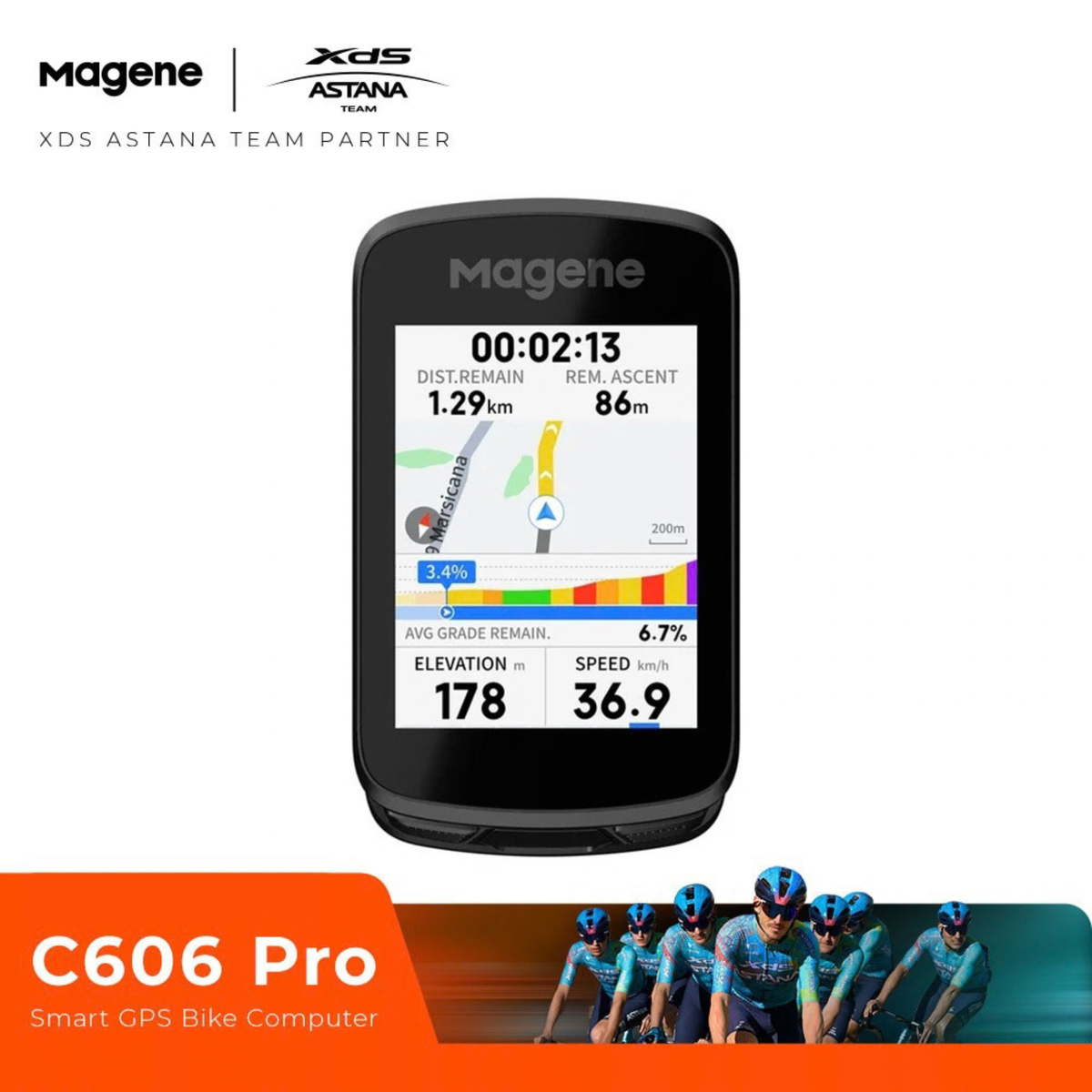 C606 Pro Smart GPS Bike Computer