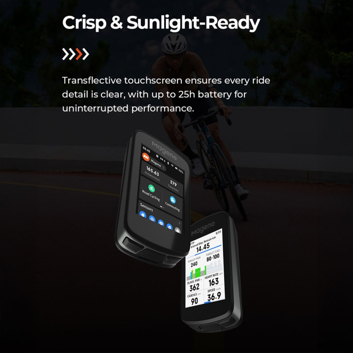 C606 Pro Smart GPS Bike Computer