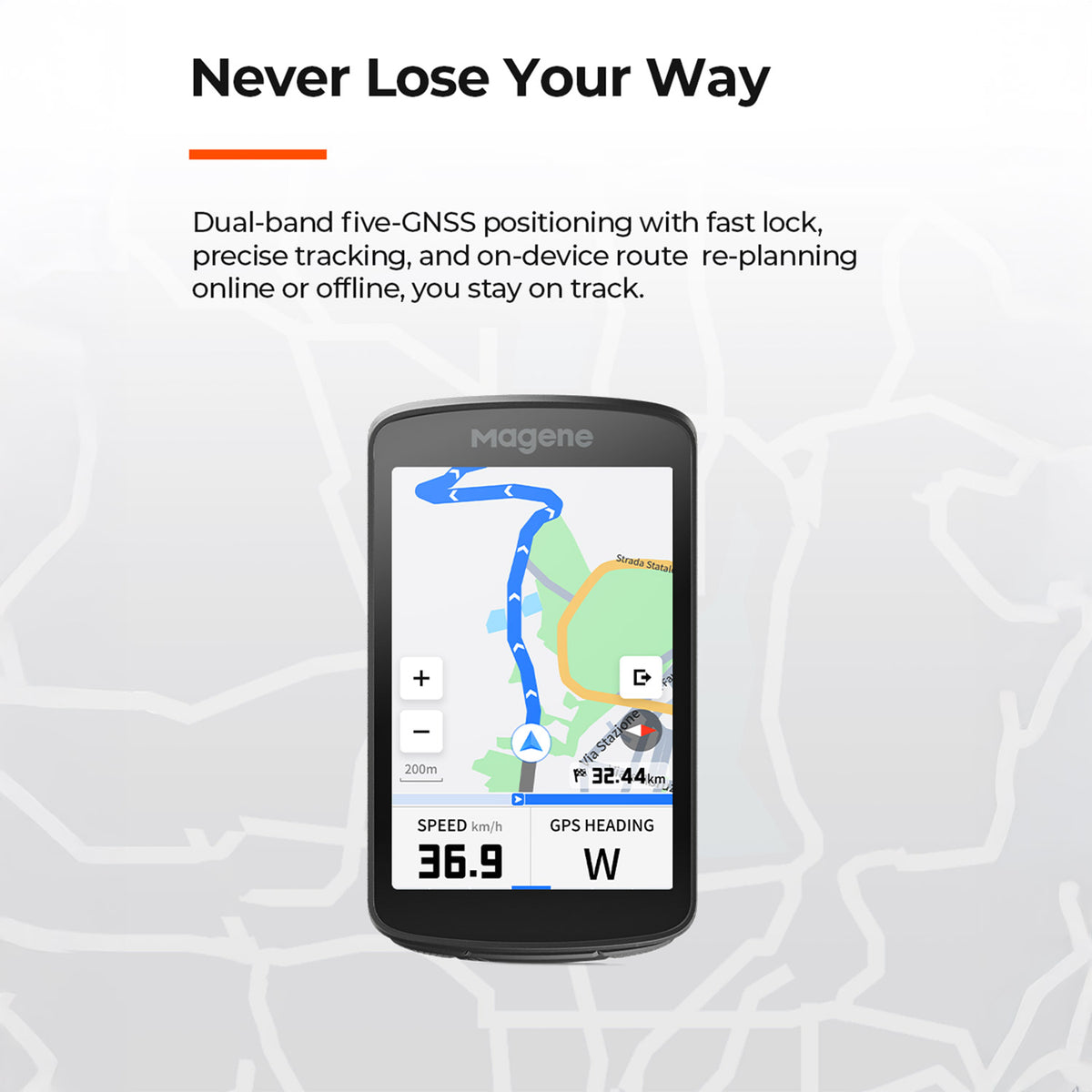 C706 Smart GPS Bike Computer
