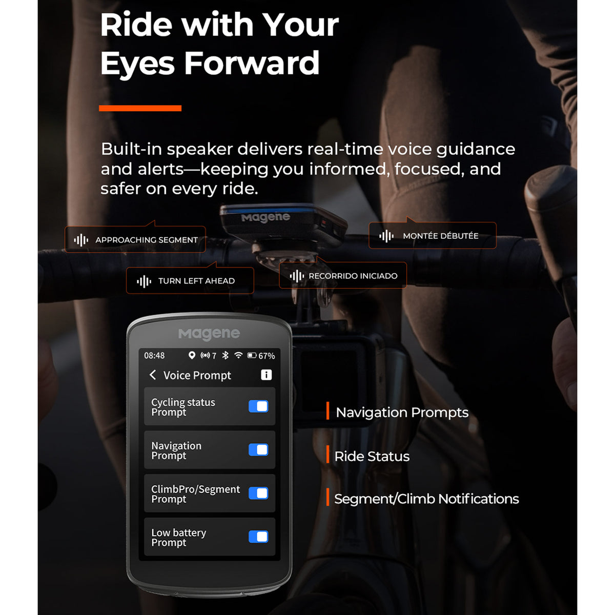 C706 Smart GPS Bike Computer