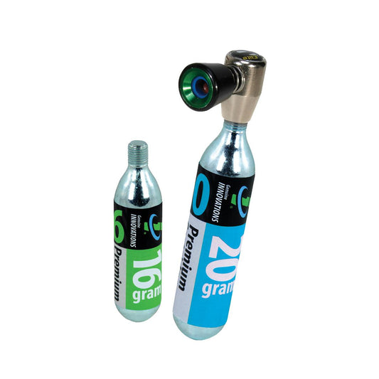 GENUINE INNOVATIONS AIRCHUCK LIGHTWEIGHT ALLOY CO2 INFLATOR: