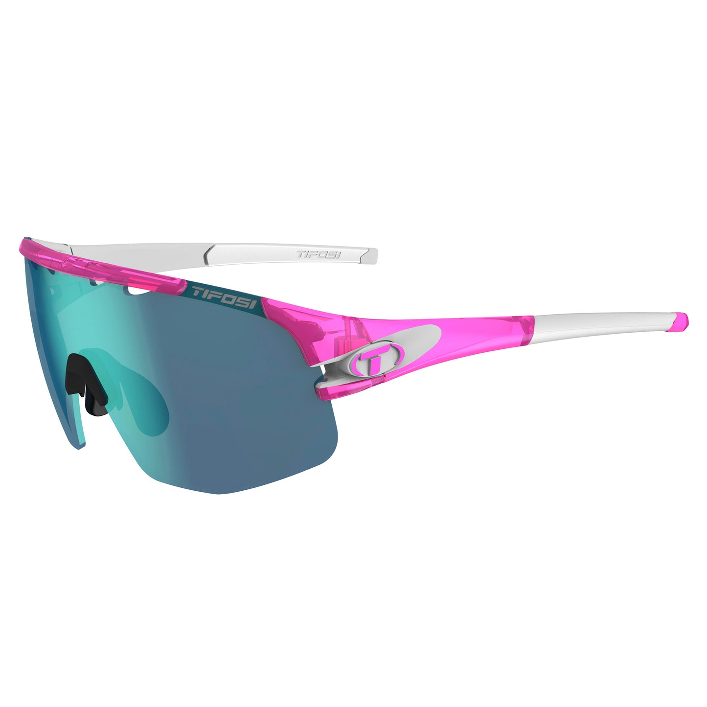 Tifosi Sledge lite interchangable lens sunglasses Crystal pink